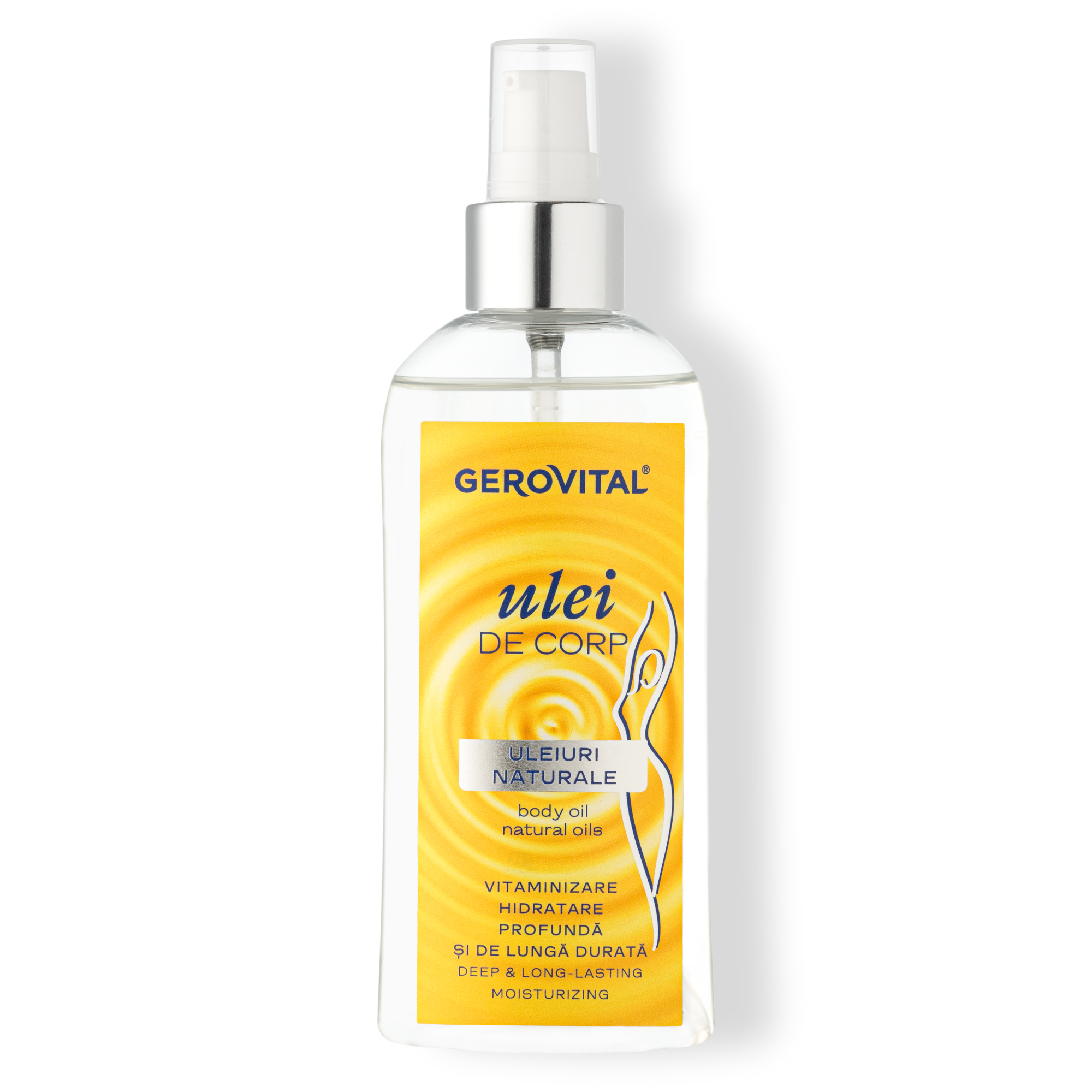 Ulei de Corp cu Multivitamine pentru Piele Uscată – Hidratare Intensă și Calmarea Iritațiilor, Gerovital, 150 ml