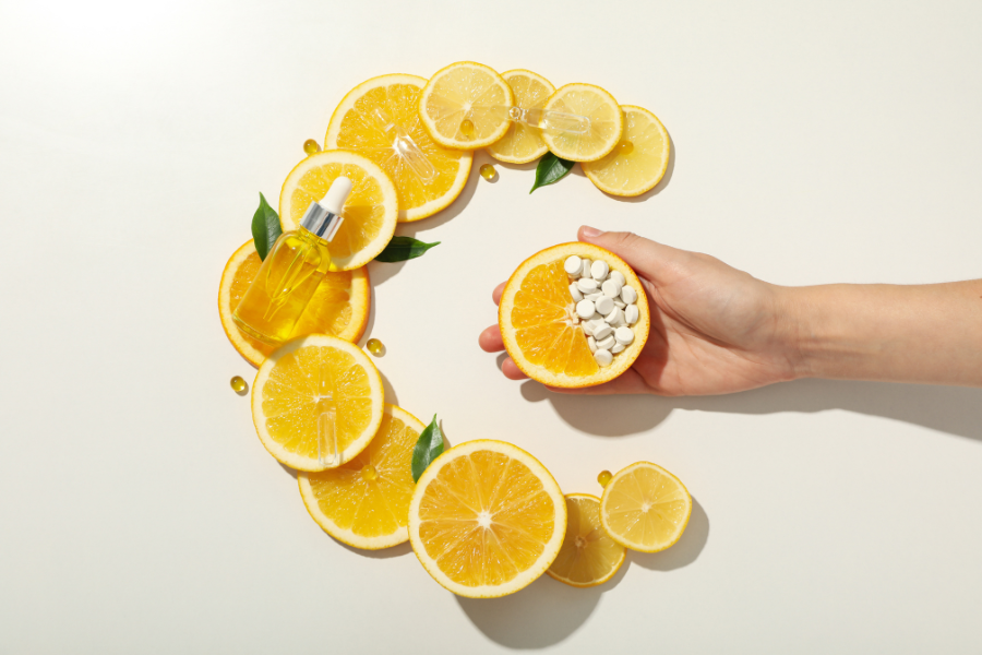 vitamina c pentru ten